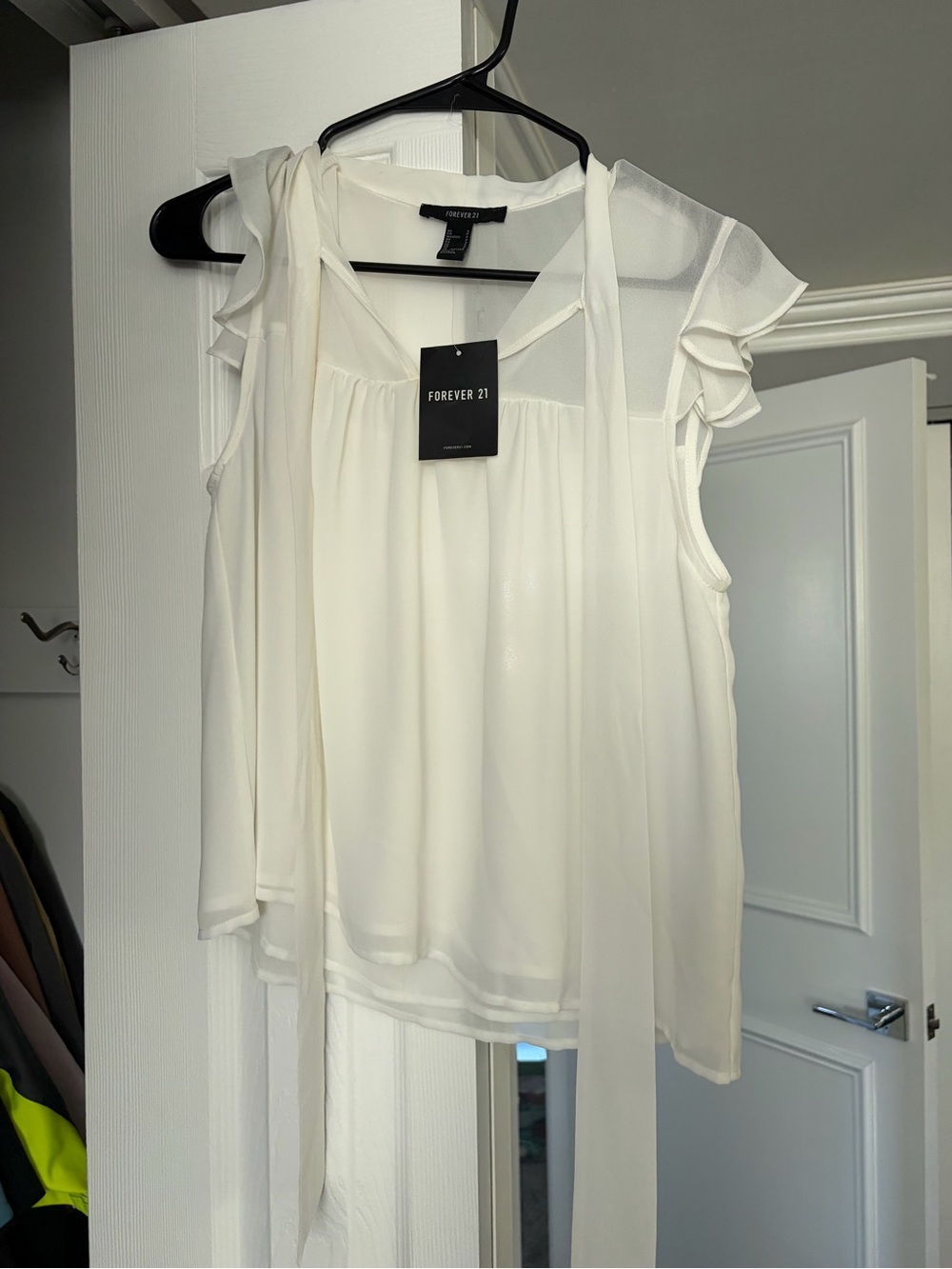 Ruffled Sleeve Blouse